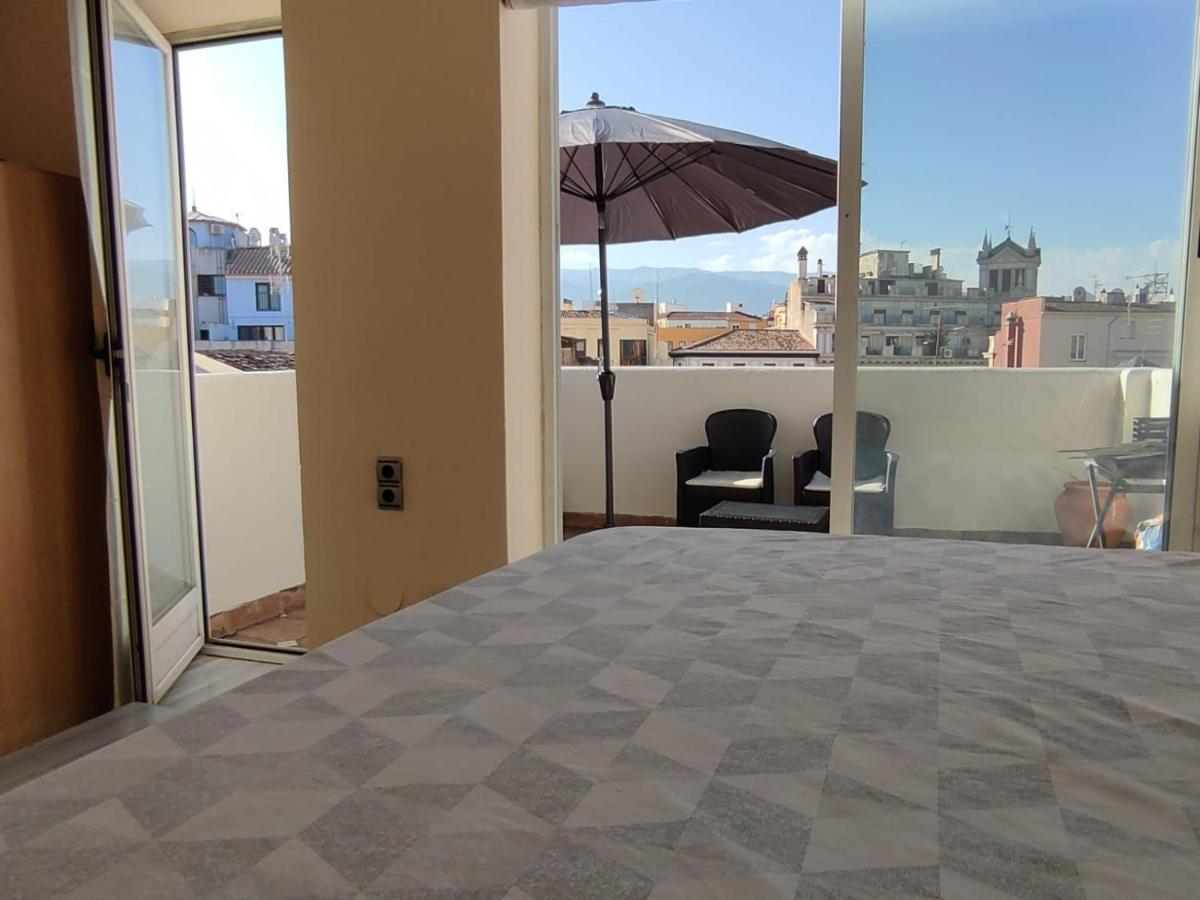 Ferienwohnung Atico Con Vistas En Granada Centro Exterior foto