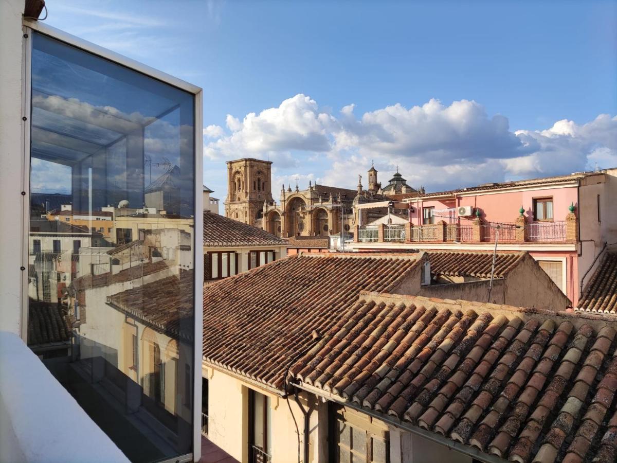 Ferienwohnung Atico Con Vistas En Granada Centro Exterior foto